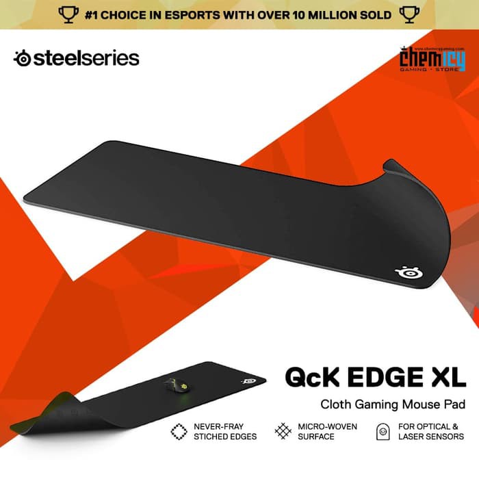 Jual Steelseries QcK Edge XL Cloth Gaming Mousepad Shopee Indonesia