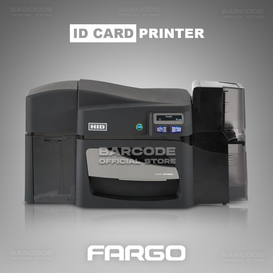 Jual ID CARD PRINTER FARGO DTC4500E DTC 4500 DTC4500 E DUAL SIDE