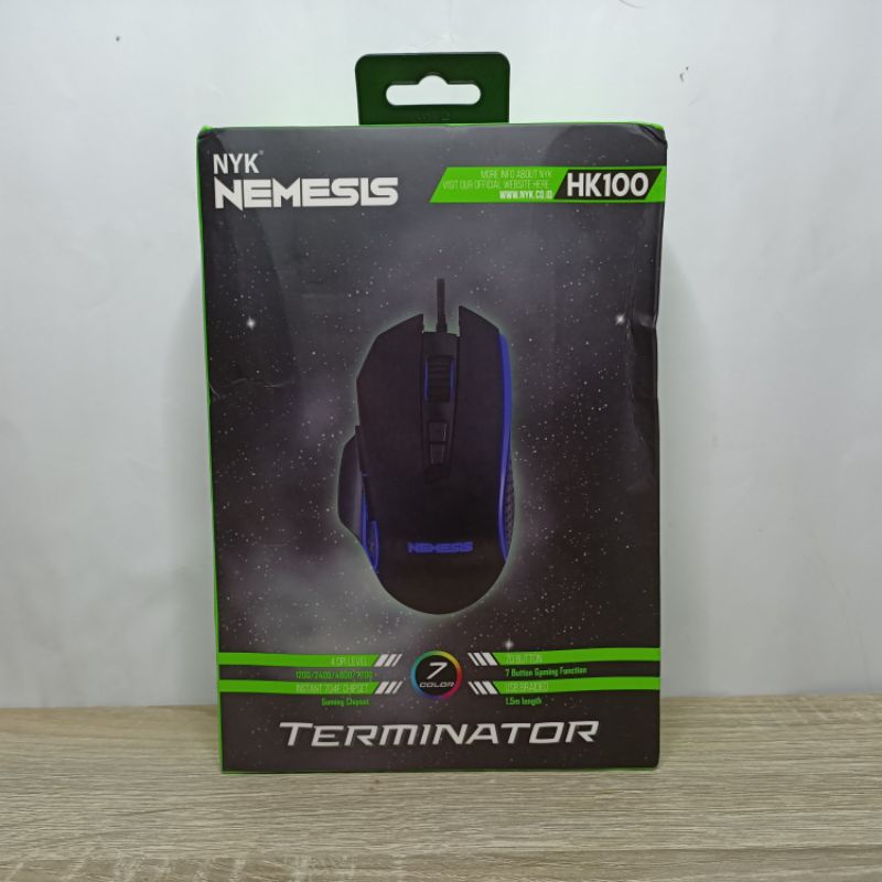 Jual NYK Nemesis Terminator RGB Gaming Mouse HK100 Mouse Gaming Murah ...