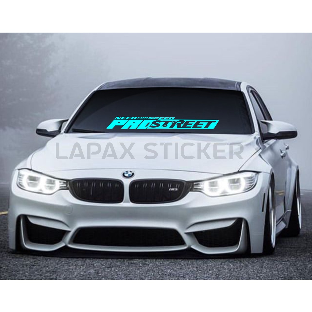 Jual stiker kaca mobil NFS PRO STREET cutting sticker kaca mobil ...