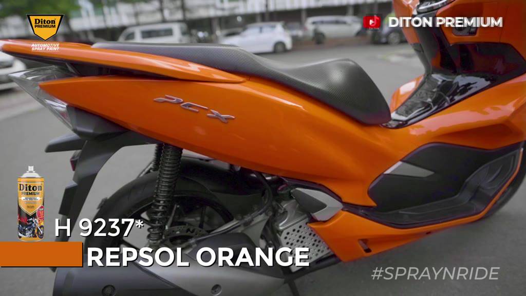 Jual Cat Semprot DITON PREMIUM Honda Colors - Repsol Orange H 9237 ...
