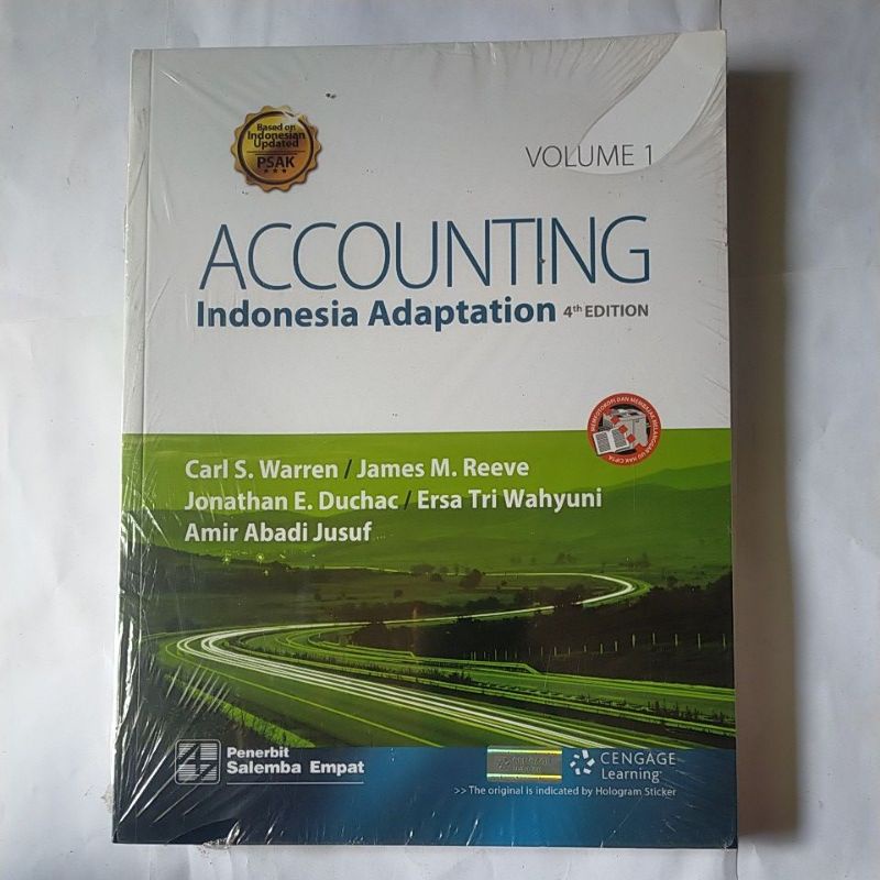 Jual Accounting Indonesia Adaptation Edisi 4 Volume 1 ORIGINAL | Shopee ...