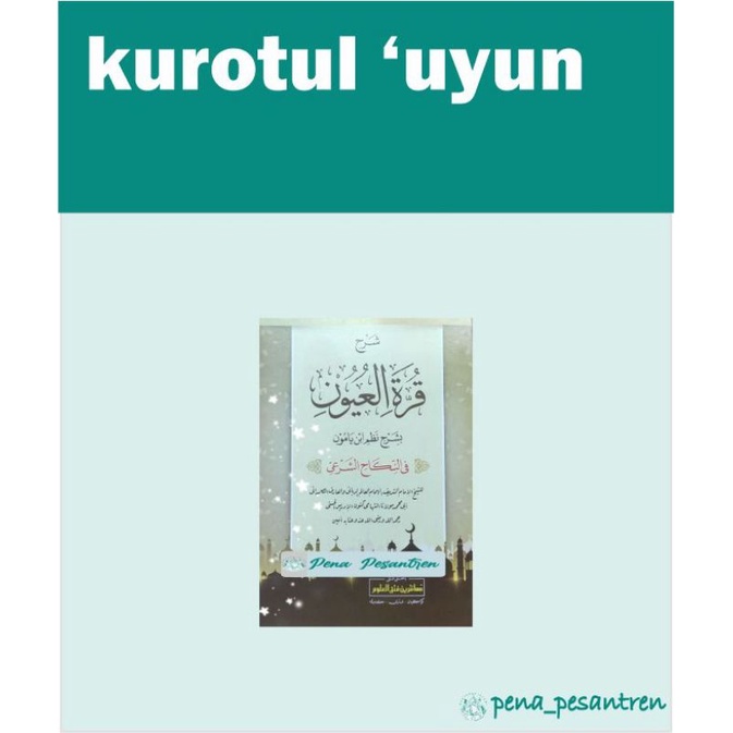 Jual Kitab Qurrotul Qurotul Kurotul Uyun Makna Pesantren Shopee Indonesia