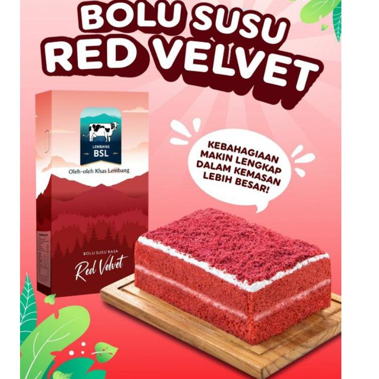 Jual Mall Bolu Susu Lembang Rasa Red Velvet Varian Baru Bolu