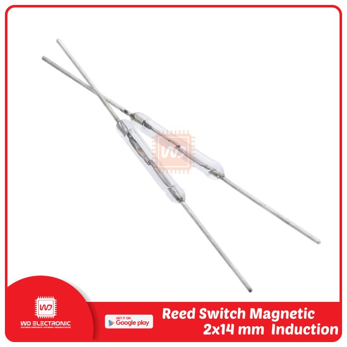 Jual Reed Switch Magnetic Switch 2x14mm | Shopee Indonesia