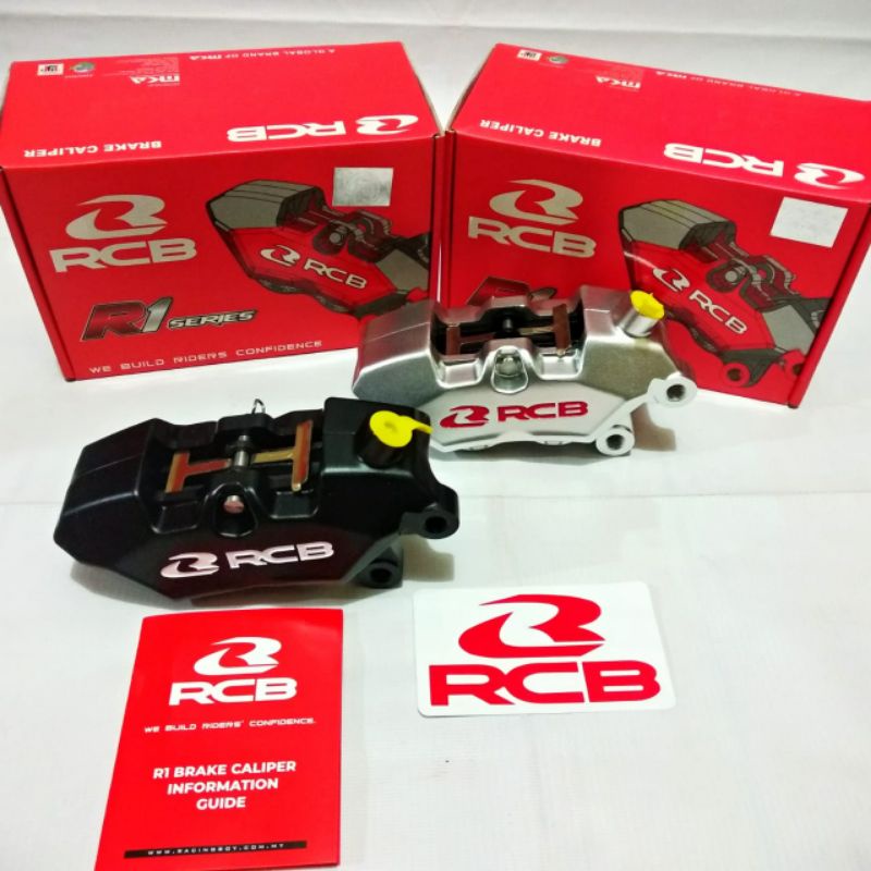 Jual Kaliper RCB R1 4 Piston Universal Ninja Vixion - Original Racing ...