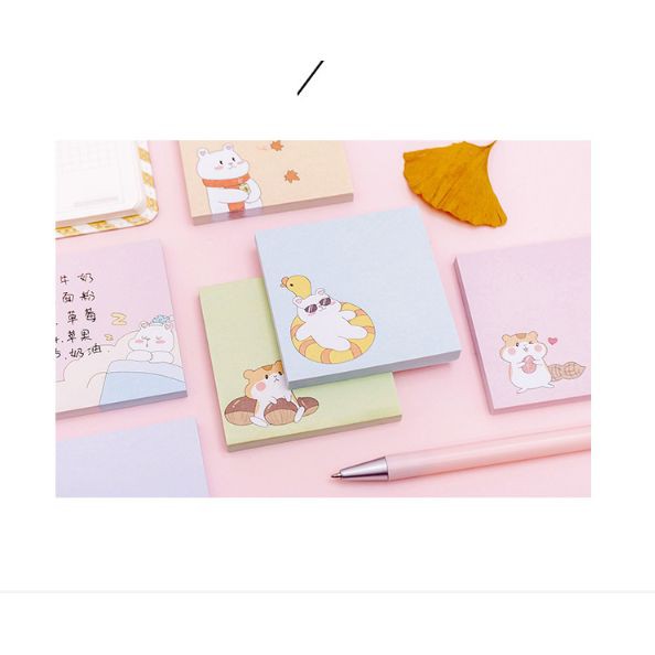 Jual Sticky Notes Hamster Beruang Bear Lucu Memo Unik Note | Shopee ...