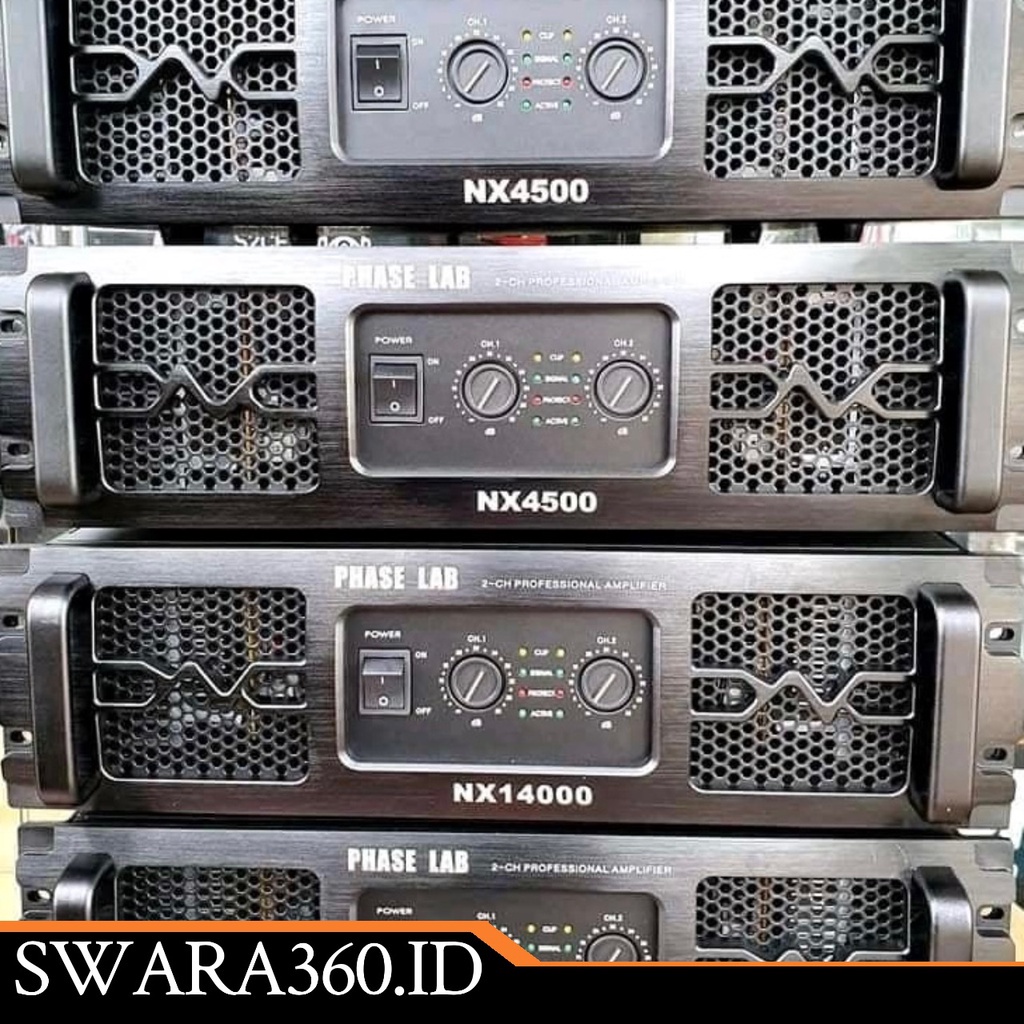Jual POWER AMPLIFIER PHASELAB NX4500 NX5000 NX6000 NX9000 2channel