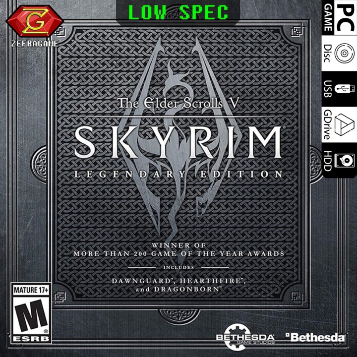 Jual The Elder Scroll V SKYRIM LEGENDARY EDITION/TESV/TES V PC Full ...