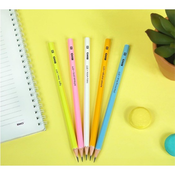 Jual Pensil 2b Big Warna Pastel Pensil Cute 2b Shopee Indonesia