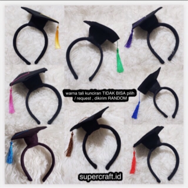 Jual Bando Toga Wisuda Sarjana S1 Diploma Graduate Graduation Topi Toga ...