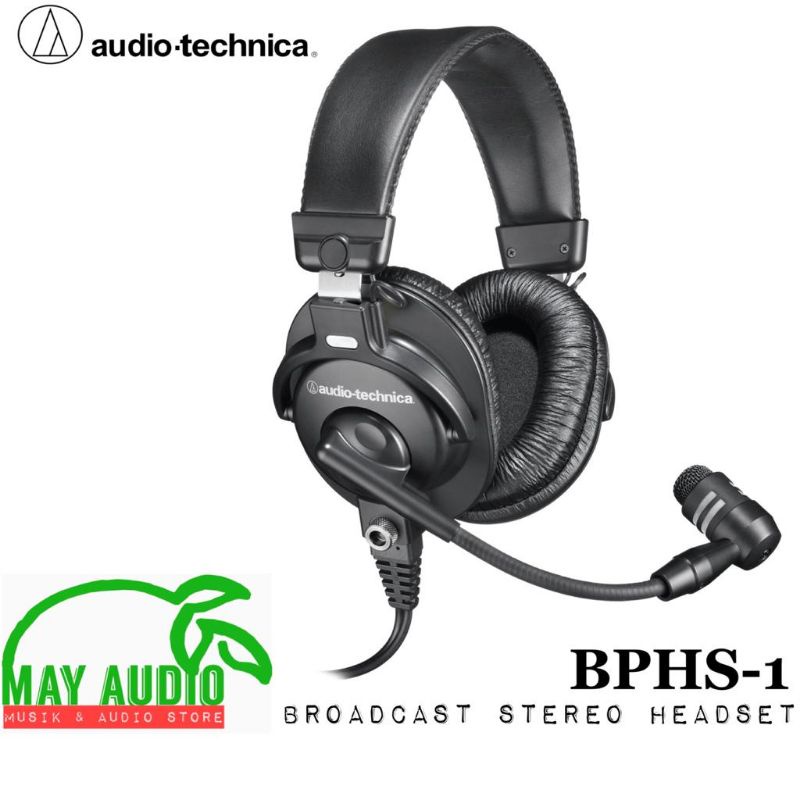 Jual Audio Technica BPHS1 BPHS 1 Broadcast Stereo Headset Original