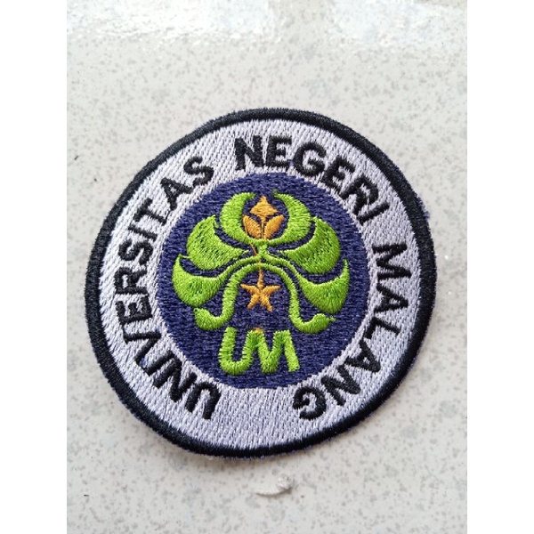 Jual Logo Siap Kirim Logo Universitas Negeri Malang Logo Um Logo Ready Stok Logo Bordir 5203