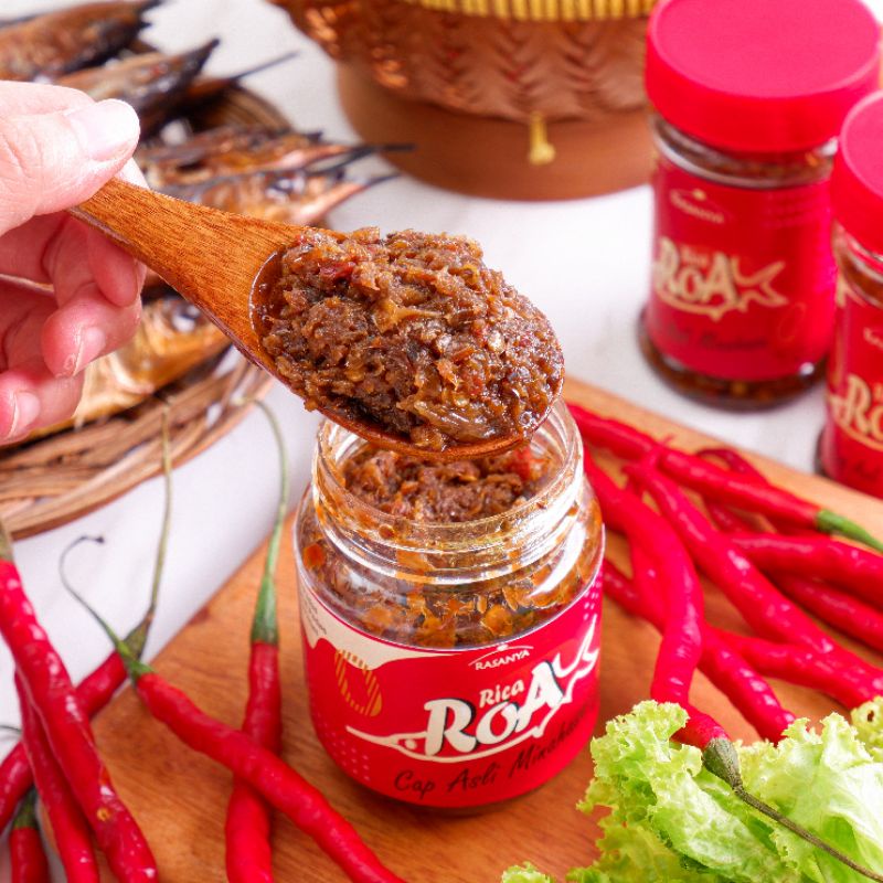Jual SAMBAL ROA ASAP ASLI MINAHASA 190 gr / SAMBEL ROMAJU FOODS ...