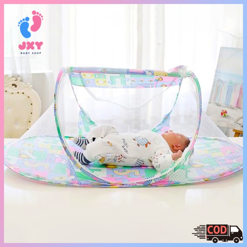 Jual Kasur Lipat Kelambu Bayi/Kasur Kelambu set/Lipat Kelambu/Tempat