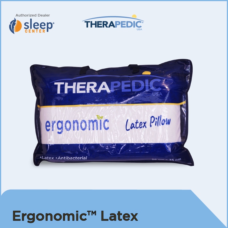 Jual SC Therapedic Ergonomic Latex Pillow Shopee Indonesia