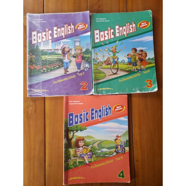 Jual Buku Basic English New Edition Kelas 2, 3 , Dan 6 SD Yudhistira ...