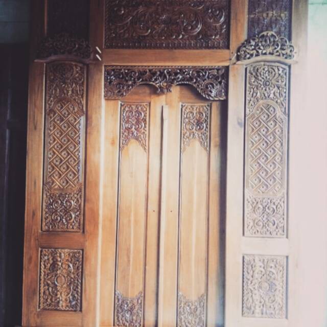 Jual Kusen Pintu Ukir Gebyok Kuno Shopee Indonesia