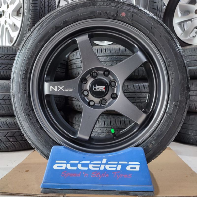 Jual velg mobil second hsr model rotiform ring 16 lebar 7 pcd 4x100 ...