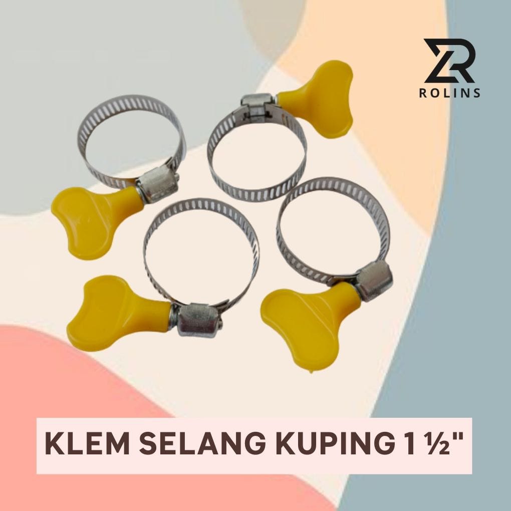 Jual Klem Selang Inch Klem Selang Putar Klem Selang Kuping