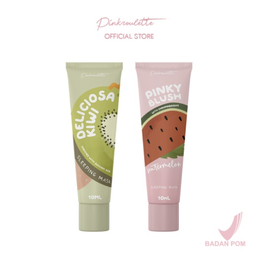 Jual [READY] SLEEPING MASK BY PINKROULETTE MASKER WAJAH PELEMBAB KULIT ...