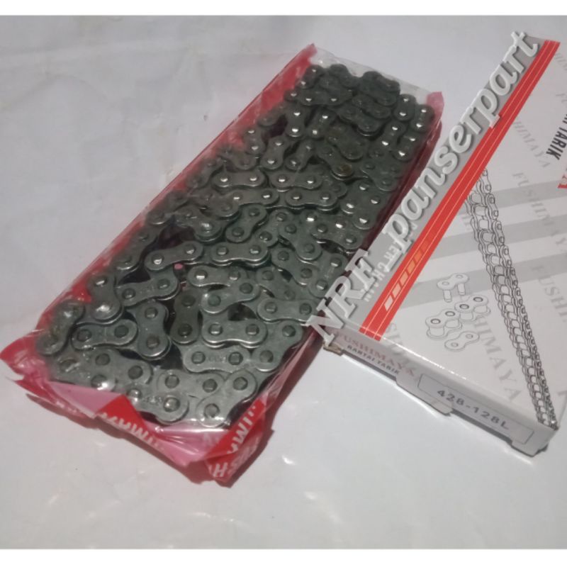 Jual RANTE RODA/RANTAI GEAR /GIR/GIGI TARIK 428-106/110/112/120L /428 ...