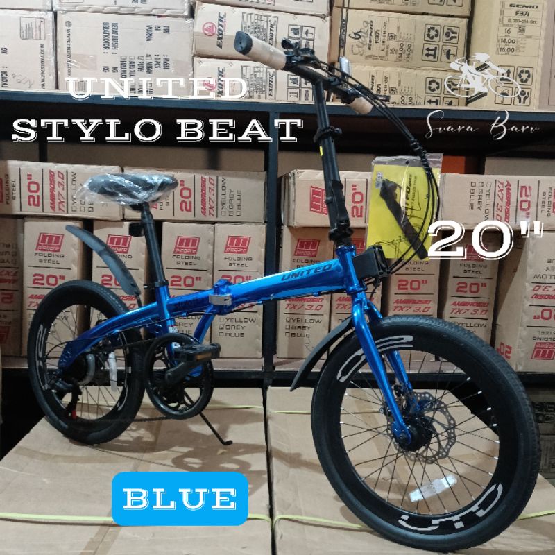 Jual SEPEDA LIPAT UNITED STYLO BEAT 20 INCH | Shopee Indonesia