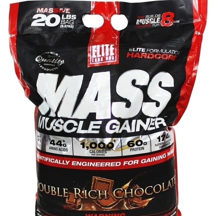 Jual Full Pack Segel - Elite Labs Mass Muscle Gainer 20 lbs Segel Elite ...