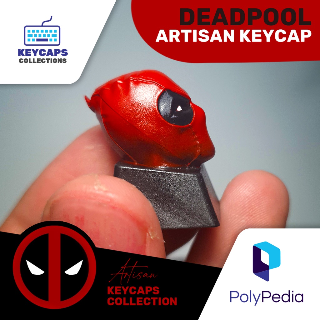 Jual Deadpool Artisan Keycaps Keyboard Mechanical | Shopee Indonesia