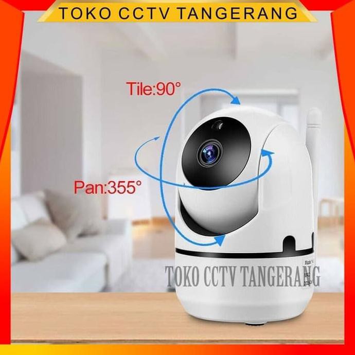 Jual CCTV IP CAMERA WIFI 1080P 2MP AUTO TRACKING CAMERA YCC365