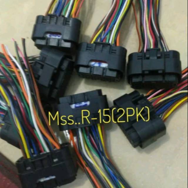 Jual Soket ecu soket ecm R15 old V1 dan V2 kode ecu 2PK pin 33 ...