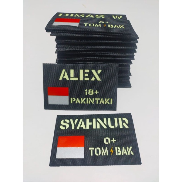 Jual PATCH LASER NAMA LASER / ID PANEL TNI-POLRI | Shopee Indonesia
