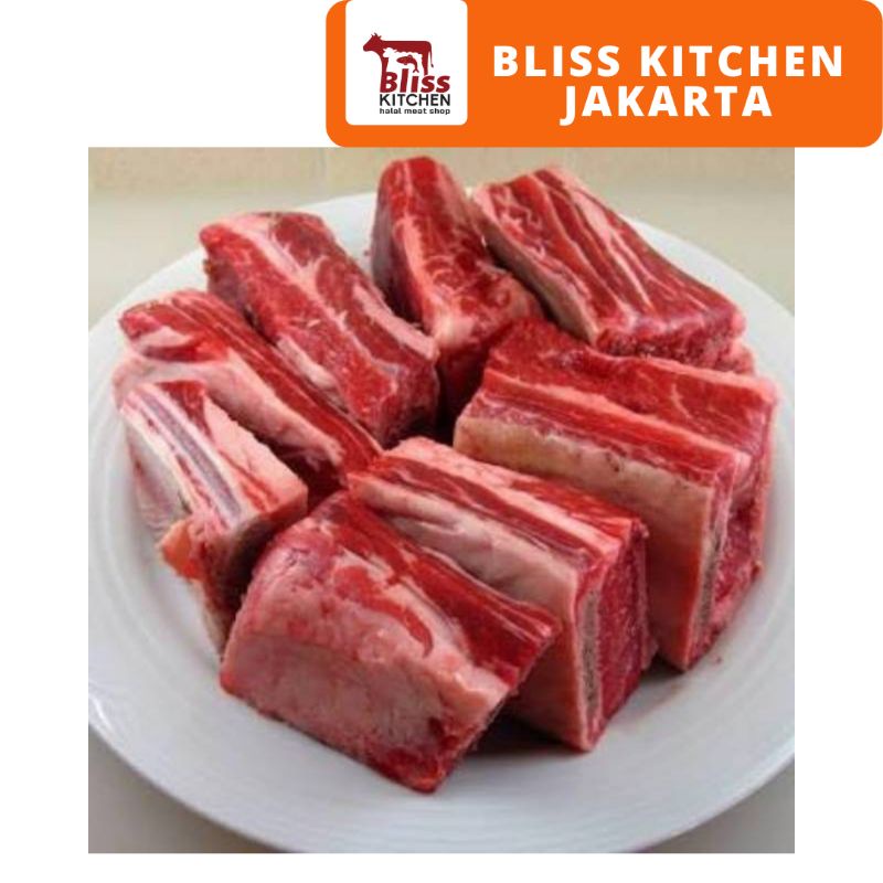 Jual Iga Sapi Kualitas Super Daging Tebal Beef Short Ribs 1kg 1 Kg