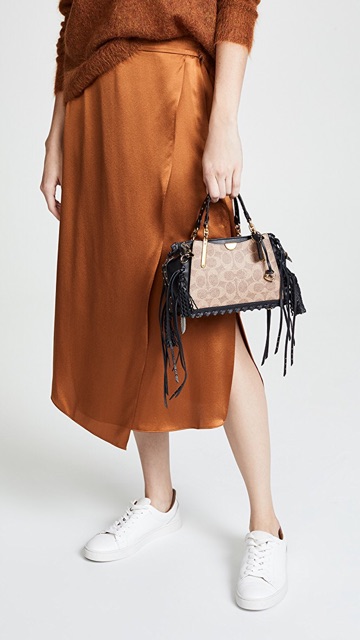 Coach dreamer 21 in signature canvas with whipstitch hot sale