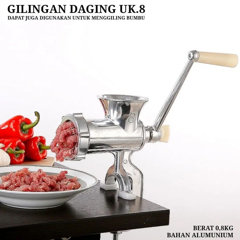 Jual PENGGILING DAGING DAN BUMBU MANUAL | Shopee Indonesia