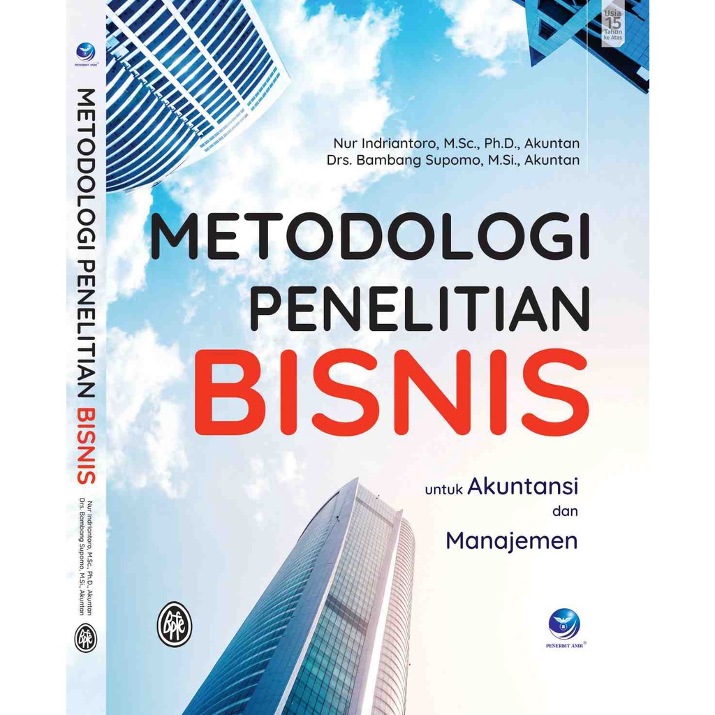 Jual Penerbit Andi - Metodologi Penelitian Bisnis Untuk Akuntansi Dan ...