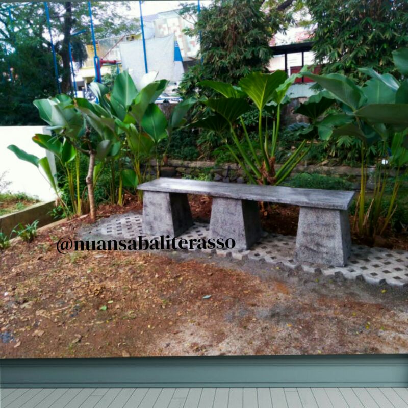 Jual Bangku Teras Bangku Taman Bangku Outdoor Bangku Terazzo Bangku