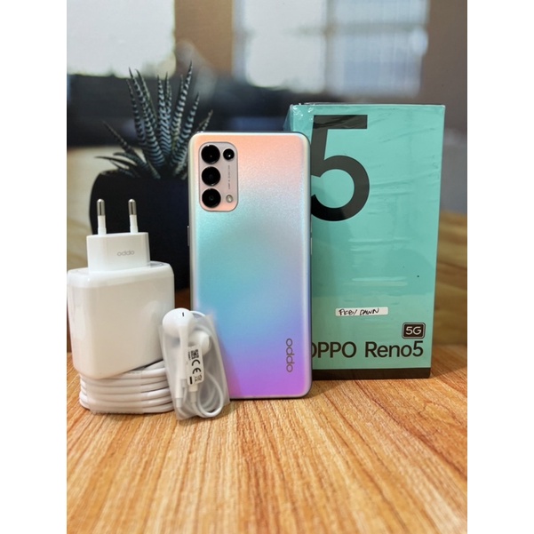 Jual Oppo Reno 5 5g 8/128 Second Fullset | Shopee Indonesia