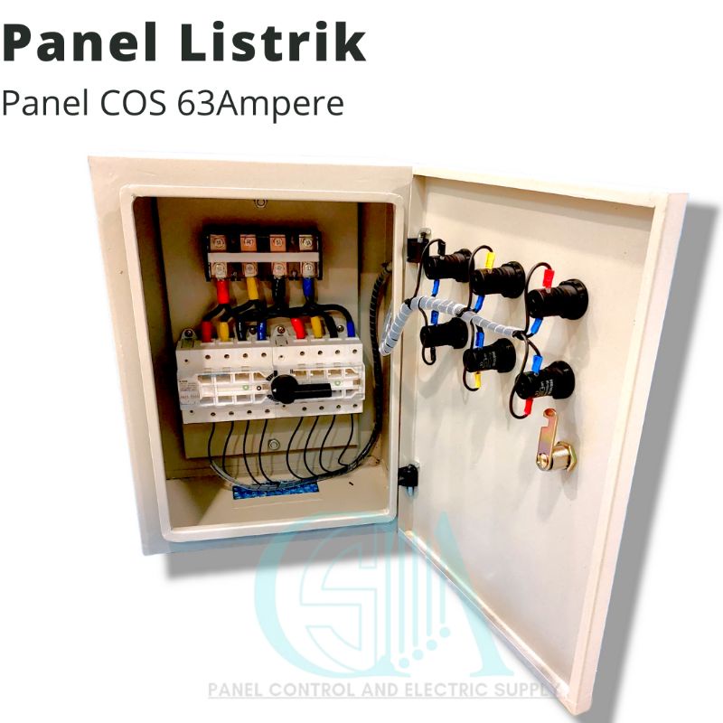 Jual Panel Listrik Genset COS PLN 63A 100A Ampere | Shopee Indonesia