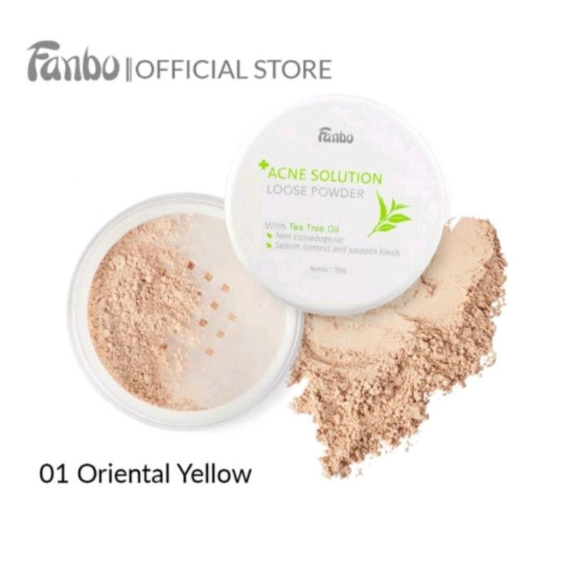 Jual FAMBO Acne Solution Loose Powder(20gr) | Shopee Indonesia