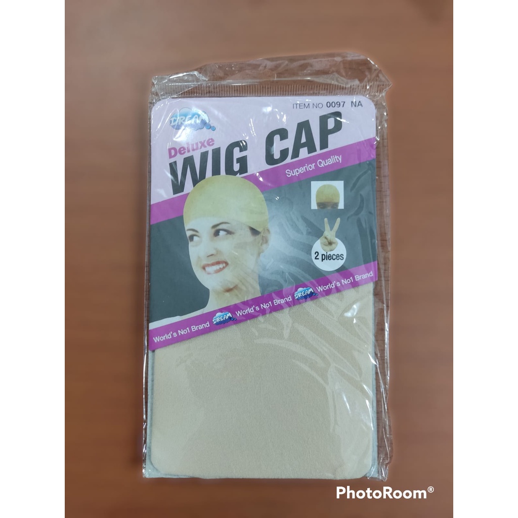 Jual hair net wig cap pria wanita ikat karet rambut palsu hair