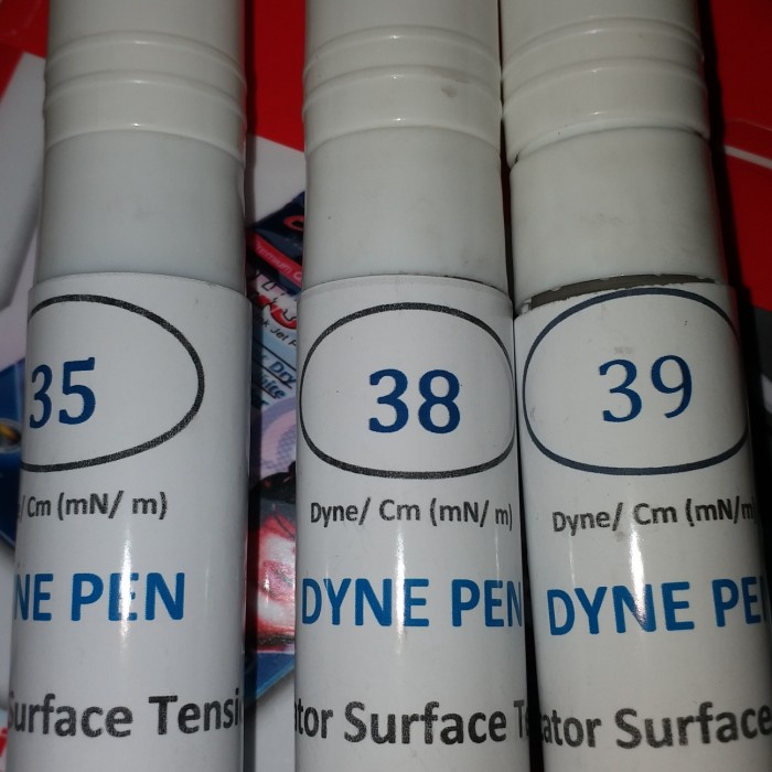 Jual Dyne Pen Test for surface tension Test pvc opp plastic pp pe I