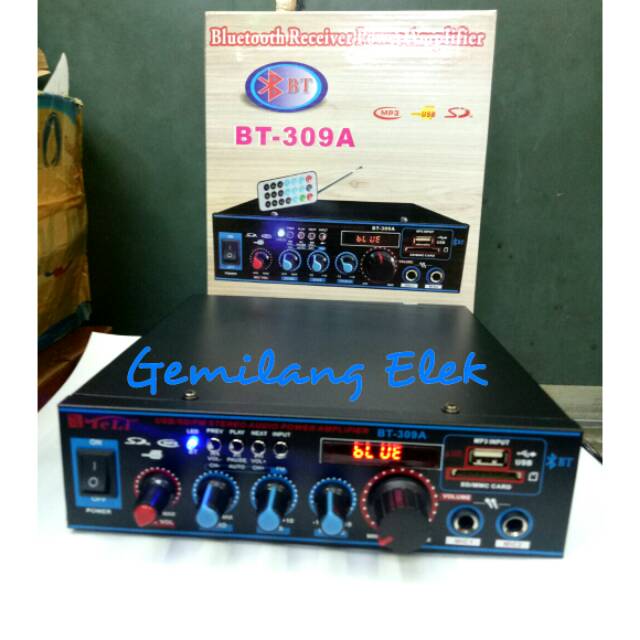 Jual Amplifier Karaoke TELI BT-309A BLUETOOTH | Shopee Indonesia
