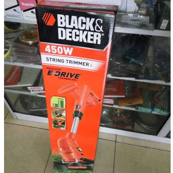 Jual Mesin potong rumput listrik senar brush cutter Black Decker GL4525 ...