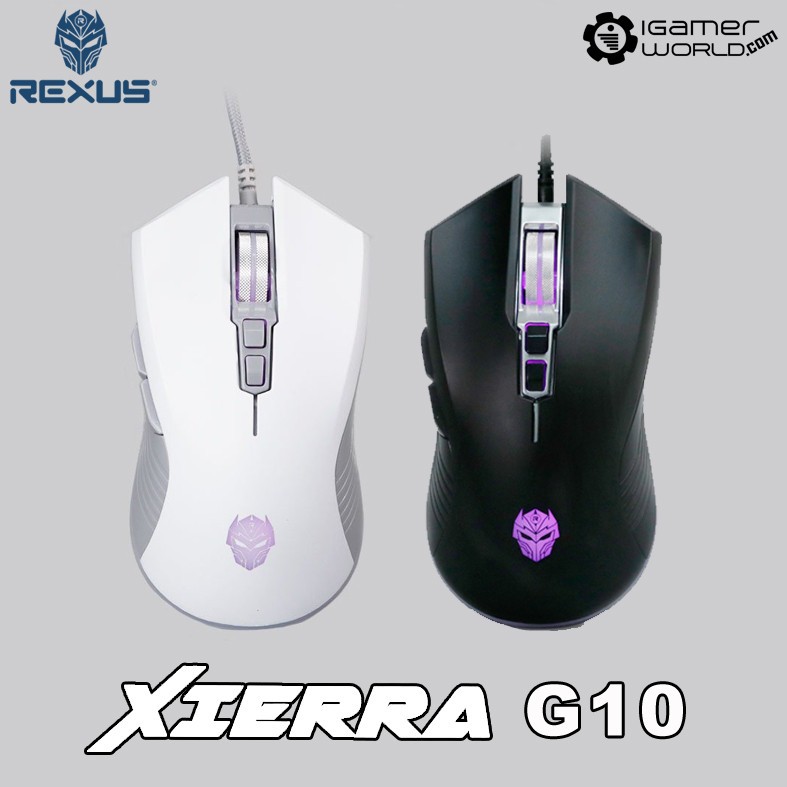 Jual Rexus Xierra G10 Wired Gaming Mouse | Shopee Indonesia