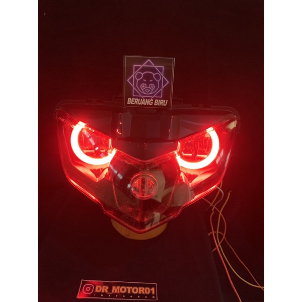 Jual lampu depan mx king v2 150 new Shopee Indonesia