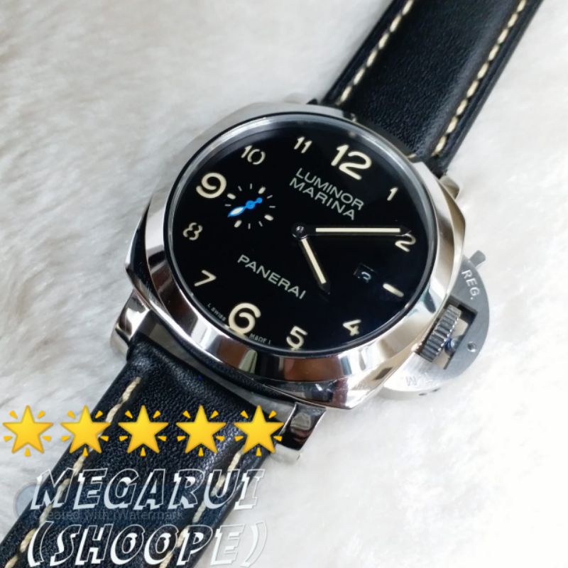 Jual JAM TANGAN PAN AUTOMETIC SILVER BLACK SUPER PREMIUM AAA