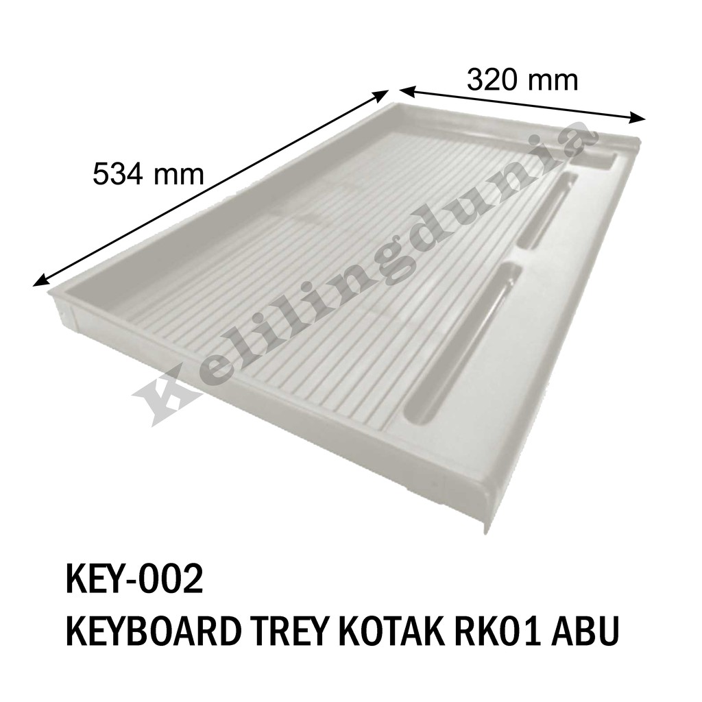 Jual Rel Keyboard Tray Rak Tempat Tatakan MejaLaci Komputer Kotak ...