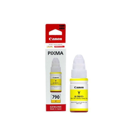 Tinta Original Canon 790 Yellow GI790Y - Tinta Canon G1010 G2010 G3010 G4010 (3)