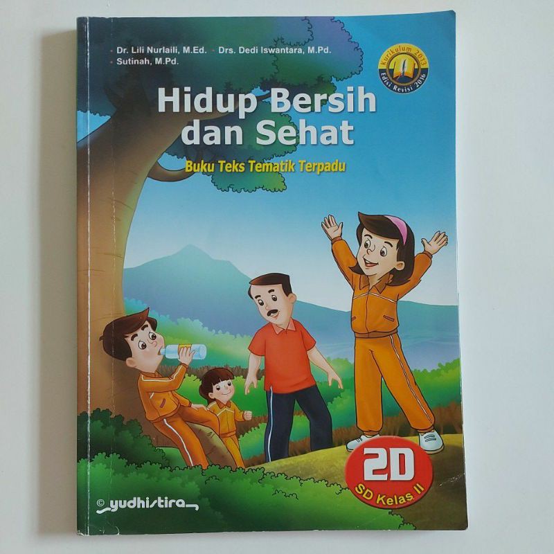Jual Tematik Terpadu 2D untuk Kelas 2 kurikulum 2013 Edisi Revisi 2016 ...